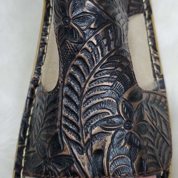 Alegria leather upper sandals velcro size 37 - Picture 8 of 10